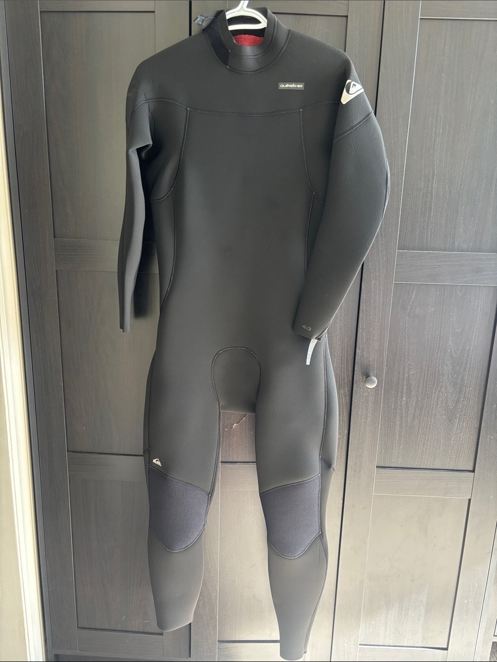 Quiksilver Men's Black Full Wetsuit Rash Guard - Picture 2 of 5